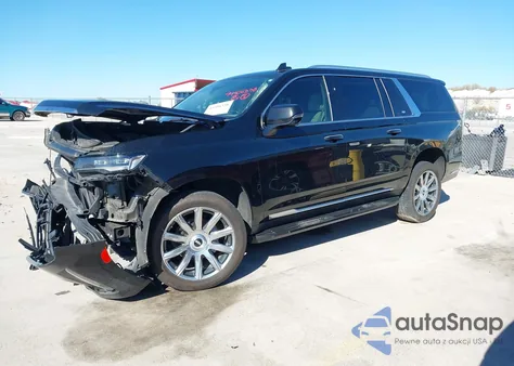 2021 Cadillac Escalade Esv 2Wd Premium Luxury Platinum z USA, uszkodzony, nr VIN 1GYS3MKL0MR420416